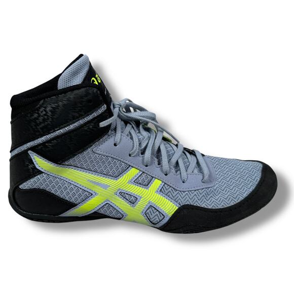 Asics Matcontrol 3 Wrestling Shoes Men's 10 Grayish Blue Mat Control Athletic - Picture 1 of 8